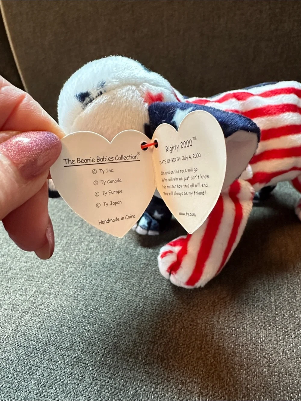 Ty small elephant